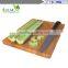 Enduring Bamboo 3 Piece Cutting Board Set Breads Meats Vegetables - Hardy Bamboo Care Instructions & Lifetime Guarantee