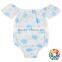 Little Girls Off-Shoulder Romper Baby Clothes Newborn Bodysuits Factory In China Wholesale Infant Clothes