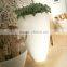 faux marble planter