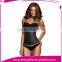 Fashion Sexy Lace Brocade lace up body shaper corset Corset Bustier Shapers