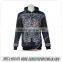 100% polyester sublimation sportswear single Custom Hoodies