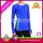 Blank 95%Cotton/5%Spandex wholesale long sleeve soft raglan black sport t shirts