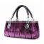Grace luxury imitation feather party hand bag for woman gender straw bag fur bag charm
