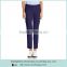 polyester with spandex ladies golf pants /slim fit golf trousers