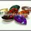 special shaped resin stone,artificial teardrop resin stone, point back resin stones