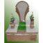 European style tombstone