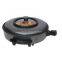 Thermostat control aluminum round non stick electric pizza makers