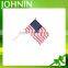 100% Polyester Cheering Use pp Pole Attached the US Hand Shaking Flag