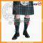 cotton mens long sock with argyle pattern