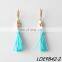 Gold Tassel Earrings