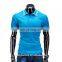 custom men classic pure color cotton polo shirt