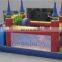 Hottest inflatable combo bouncer, obstacle course with dual arch for fun