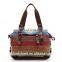 Wholesale canvas handbag fashion stripe shoulder bag