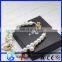 character tower gold chain weave beads bracelet