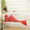 High Quality Home Blanket Children Mermaid Tail Blanket