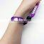 Logo Printed Custom Festival Fabric Woven Wristband for Event