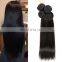 Peruvian human hair remy hair straight wave human hair weaving