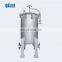 Triple water multi bag plastic filter housing for environmental engineering