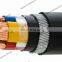 CE certified 4 core 50mm2 xlpe insulation armoured power cable