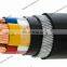 low voltage xlpe insulated 4 core under armoured 120mm power cable