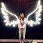 China Custom Illuminated Signage angel wings Neon lighting Signs for sale