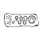 XYREPUESTOS  AUTO ENGINE PARTS Repuestos al por mayor Mitsubishi FS55034 Full Gasket Set 1000A069
