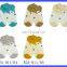 New Soft Feel Kids Carton Socks Blue Animal Pattern White Sock Kid