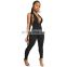 2020 Women's Sexy High Waisted Trousers One-piece Jumpsuit