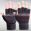 Half Finger Power Weightlifting Glove Fitness Glove with Wrist Wrap Support