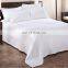 Soft and comfortable 100% cotton bleached Hotel bedding sheet