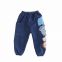 Autumn boy baby Korean version of trousers for children cartoon printed with foreign style children with velvet jean trousers