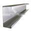 Light galvanized back to back c channel weight for roofing