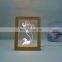 3D Acrylic with Wood Frame Lamp Led Creative Illusion for Kids Bedroom Night Lights