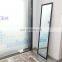 Standing Dressing Metal Black Gold Frame Mirror