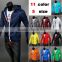 Fashion lightweight colorful zip up sun protection clothing UV protection wear with hood