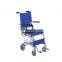 Aluminum lightweight  folding transit wheelchair for the disabled
