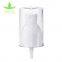 High grade 24mm  spray toner  pump with AS cleare big round cover