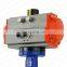 Bundor High Performance valve accessories double acting pneumatic actuator for ball valve butterfly valve