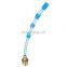 11cm Car Accessory Liquid Water Pipe Hose Tube With Connector For Tornador Cleaning Gun Wash Washing Spare Parts