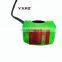 Hot sale 12V 22mm handlebar green color cover 3 wire bullet connector on off motorcycle headlight switch