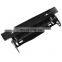 ABS Plastic + Metal Bracket Universal Adjustable Carbon Fiber Number Car Racing License Plate Frame