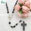 Rosary wood prayer beads rosary - CATHOLIC Rosary Crucifix Necklace