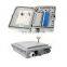 12 Fiber Cores FTTH Distribution Box FDB Fiber Terminal Box 12 Fiber Pigtail Distribution Box Gray