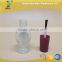 6ml vase shape nail polish glass bottle with cap