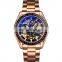 Luxury skmei 9194 automatic mechanical watches odm gold man watch