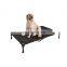 large elevated luxury custom plush designer plush memory foam cat warm novelty round leather dog bed
