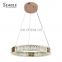 Modern Style Residential Decoration Living Room Dining Room Luxury LED Crystal Pendant Lamp
