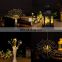 8 Mode Battery Operated 600L Christmas Decorative Outdoor Patio Starburst Rechargeable Led Fairy String Lights