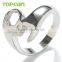 Topearl Jewelry Wholesale New Design Biker Stainless Steel Wrench Ring for Men MER133