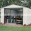 Galvanized prefab steel frame small storage car garage